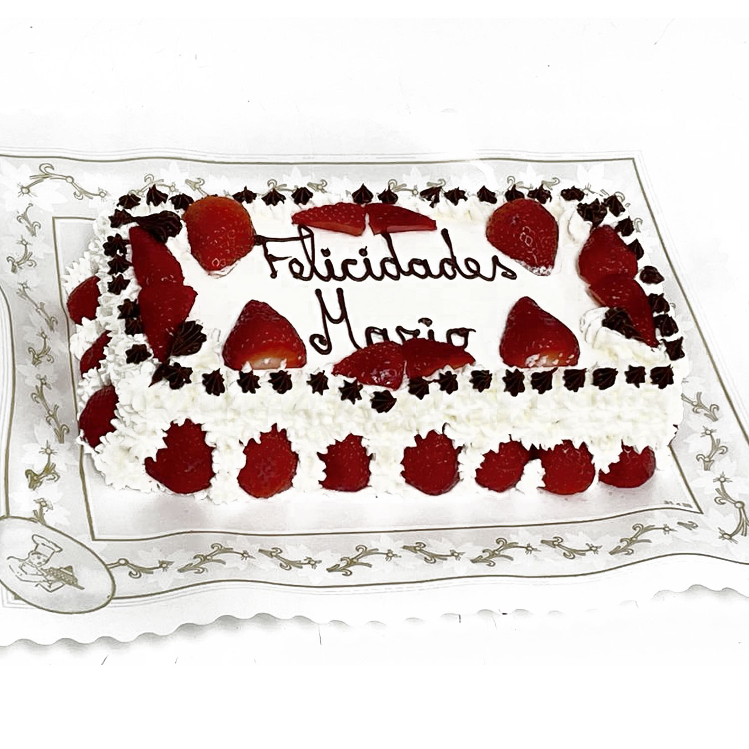 Pastelería Ayesa Tarta de fresas y nata